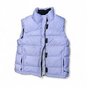 Spyder Violet Puffy Down 700 Fill Ski Vest size 8